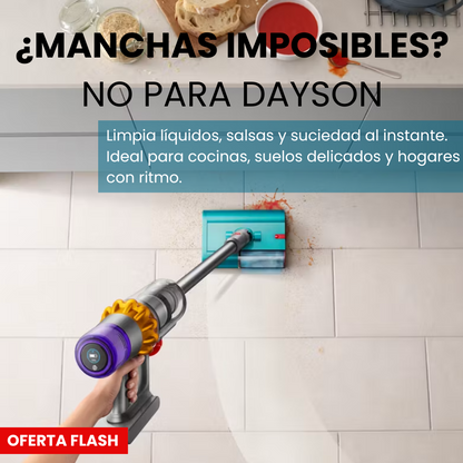 Aspiradora Dyson V15 Detect - Aspira, friega y desinfecta